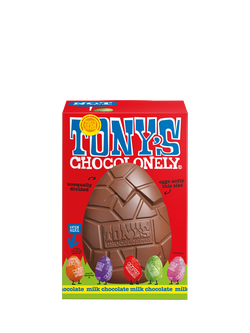 Tony's Chocolonely Milk Chocolate Easter Egg, 242g, Multi