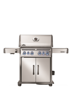 Napoleon Rogue PRO-S 525 RSIB 6-Burner Gas BBQ with Infrared Rear & Side Burners, Stainless Steel, Silver