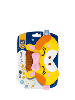 Go Travel Kids' Giraffe Snuggle Eye Mask, Yellow - view 2, Yellow