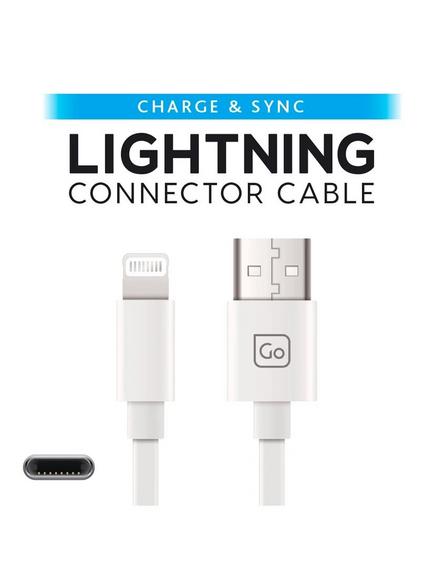 Go Travel Extra Long Lightning Connector Cable, 2M - view 2, Grey