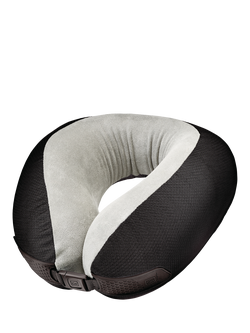 Go Travel Memory Dreamer Travel Pillow, Black, Black