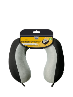 Go Travel Memory Dreamer Travel Pillow, Black - view 2, Black