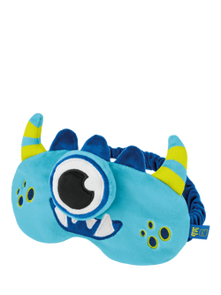 Go Travel Kids' Monster Snuggle Eye Mask, Blue, Blue