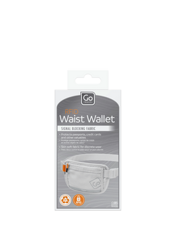Go Travel RFID Waist Wallet, Grey - view 2, Grey