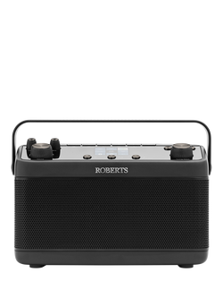 Roberts Stream 219 DAB+/FM/Internet Bluetooth Digital Radio, Black, Black