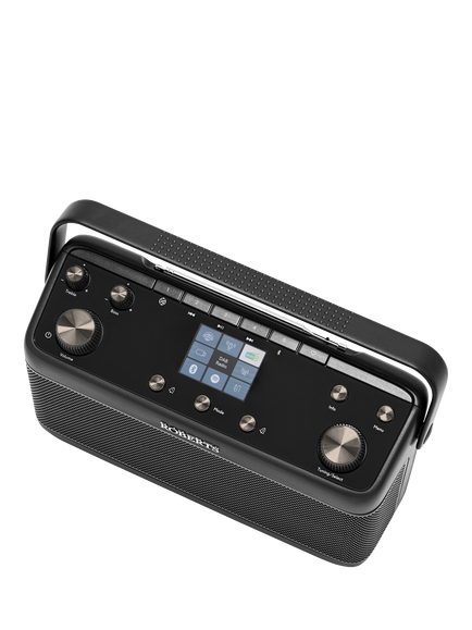 Roberts Stream 219 DAB+/FM/Internet Bluetooth Digital Radio, Black - view 2, Black