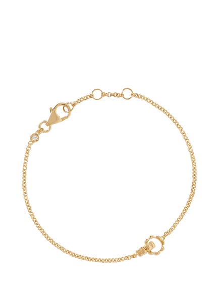 Astley Clarke Link Ring Bracelet, Gold, Gold