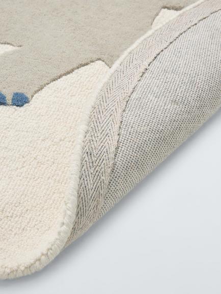 John Lewis Elephant Round Rug - view 2, Multi