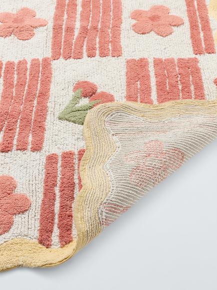 John Lewis Wander Floral Rug - view 2, Multi