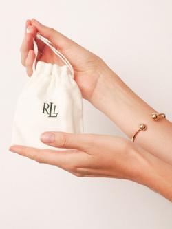 Lauren Ralph Lauren Regina Pearl Bracelet, Gold/ White - view 2, Gold/ White