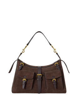 Mulberry Roxanne Shoulder Bag, Chocolate, Chocolate