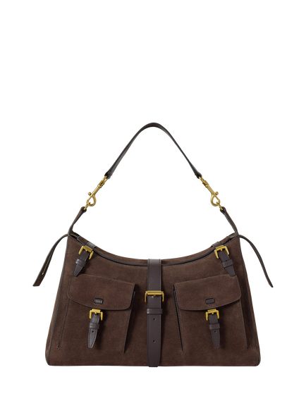 Mulberry Roxanne Shoulder Bag, Chocolate, Chocolate