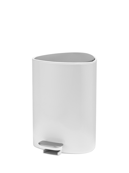Joseph Joseph Easystore Pedal Bin, White, 5L, White