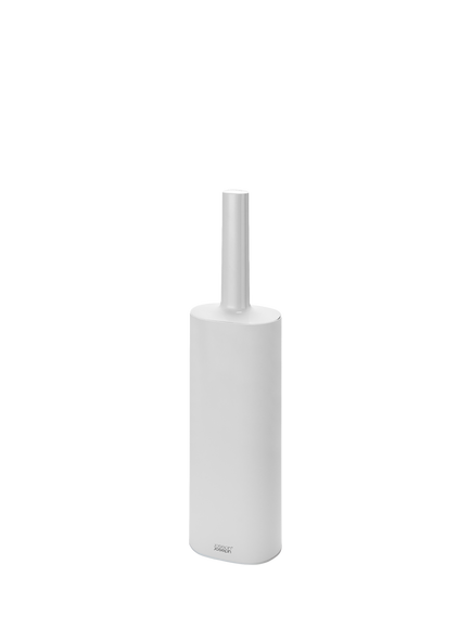 Joseph Joseph Flex 3rd Generation Toilet Brush and Holder, White, White
