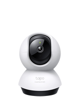 TP-Link Tapo C220 2K QHD Indoor Pan & Tilt AI Smart Security Camera, White
