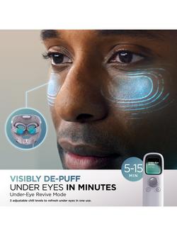 Shark CryoGlow Under-Eye Cooling & LED Anti-Ageing & Blemish Repair Mask, Spa Pink - view 2, Spa Pink