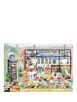 Wentworth Wooden Puzzles Bonjour Paris! Jigsaw Puzzle, 600 Pieces, Multi