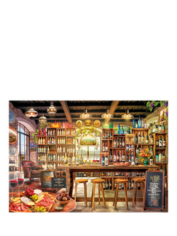 Wentworth Wooden Puzzles The Wine Tasting Room Jigsaw Puzzle, 300 Pieces, Multi
