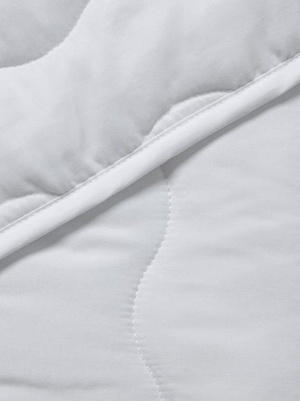 John Lewis Easycare Duvet & Pillow Set, 2.5 Tog, Cotbed - view 2, White