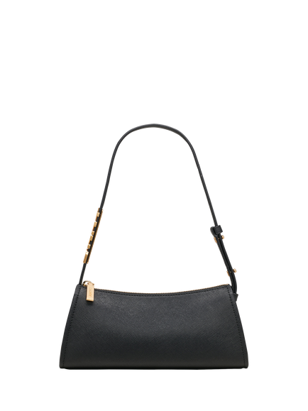 DKNY Avril Leather Shoulder Bag, Black