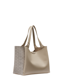 DKNY Willa Twin Handle Tote Bag, Light Taupe - view 2, Light Taupe