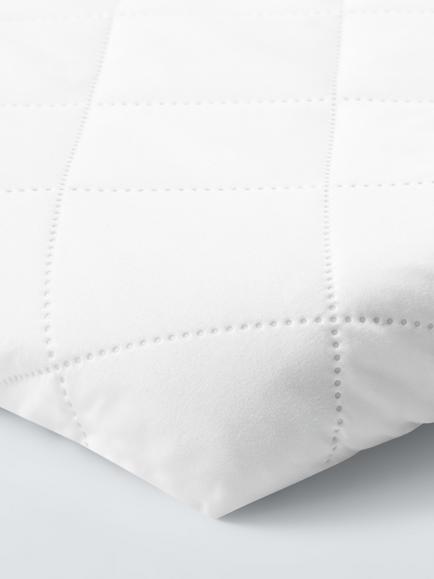 John Lewis Mattress Protector, Crib Bed, White