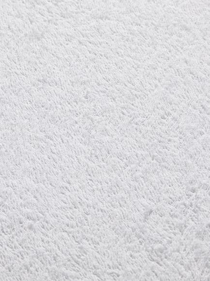 John Lewis Micro-Fresh® Waterproof Terry Towelling Mattress Protector, Cot - view 2, White