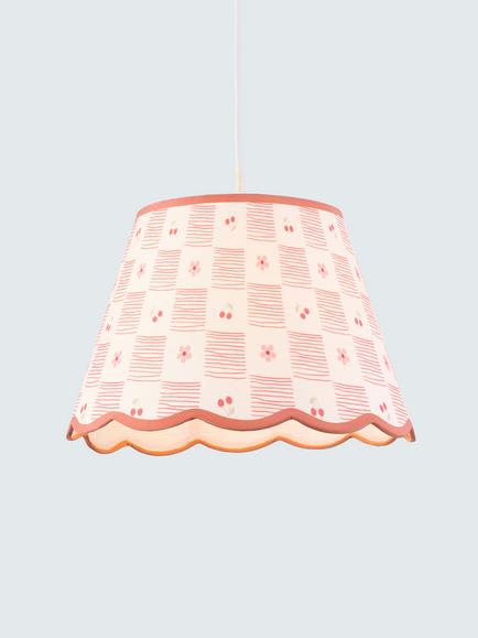 John Lewis Wander Floral Lampshade, White Multi