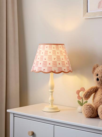 John Lewis Wander Floral Lampshade - view 2, White Multi