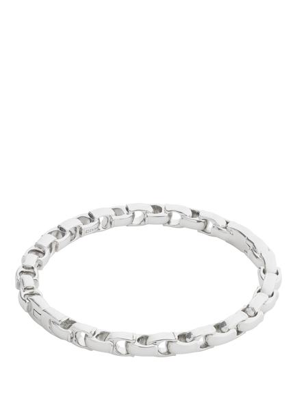 Coach Signature C Bangle Bracelet, Rhodium