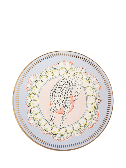 Yvonne Ellen Animal Cork-Backed Round Placemats, Set of 4, Multi - view 2, Multi