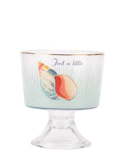Yvonne Ellen Lobster & Shell Glass Dessert Serving Dishes, Set of 2, 10cm - view 2, Multi