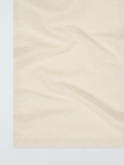 John Lewis Metallic Cotton Table Runner, 180cm, Gold - view 2, Gold