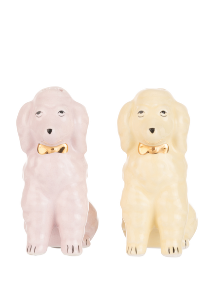 Yvonne Ellen Poodle Salt & Pepper Shakers, Set of 2, Multi