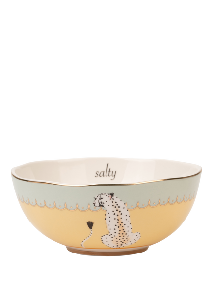 Yvonne Ellen Cheetah Fine China Nesting Bowls, Set of 3, Multi - view 2, Multi