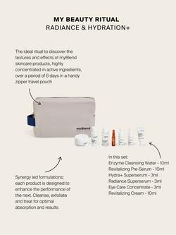 myBlend myBEAUTYritual Hydration & Radiance Boosting Skincare Gift Set - view 2, 