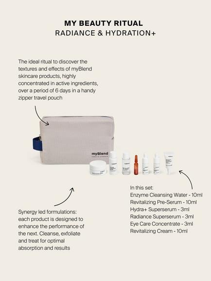 myBlend myBEAUTYritual Hydration & Radiance Boosting Skincare Gift Set - view 2, 