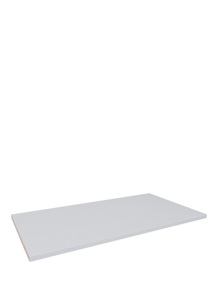 John Lewis Newlyn / Osaka Wardrobe Internal Corner Shelf, Pinstripe