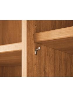 John Lewis Aspen Wardrobe Internal Shelves, Set of 3 - view 2, Alder