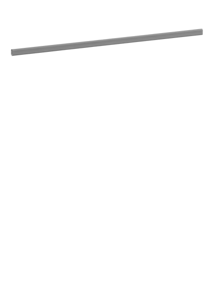 John Lewis Ascot / Aspen / Newlyn / Osaka Wardrobe Hanging Rail, Silver