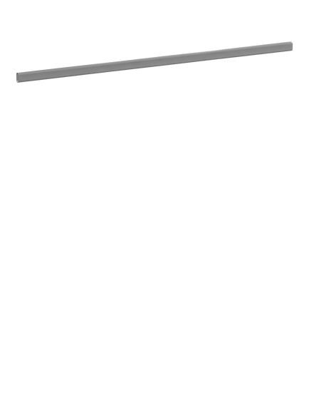 John Lewis Ascot / Newlyn Wardrobe Hanging Rail, Silver