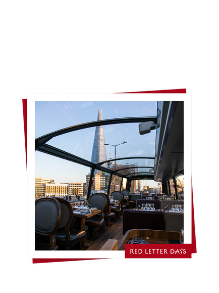 Red Letter Days London Bus Tour & Lunch Gift Experience, Multi