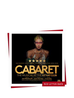 Red Letter Days Cabaret Theatre Tickets for 2 Gift Experience, Multi