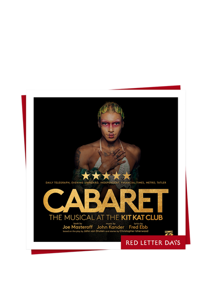 Red Letter Days Cabaret Theatre Tickets for 2 Gift Experience, Multi