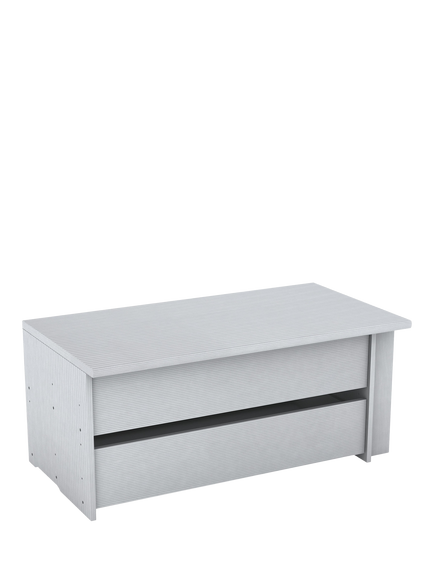 John Lewis Newlyn Wardrobe Internal Drawers, Set of 2, Glass