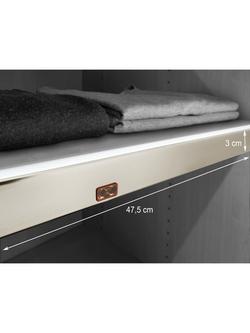 John Lewis Newlyn / Osaka Wardrobe LED Light Screens, Set of 2 - view 2, 