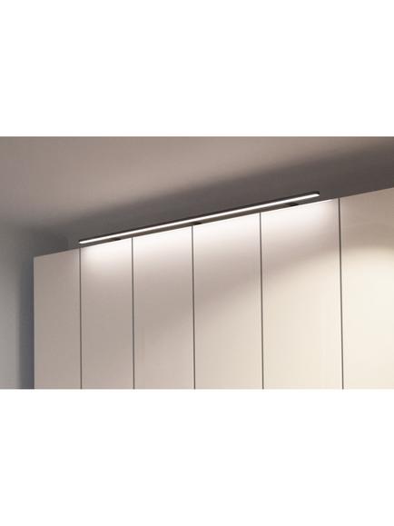John Lewis Ascot / Aspen / Newlyn / Osaka Wardrobe Light Bar - view 2, Black