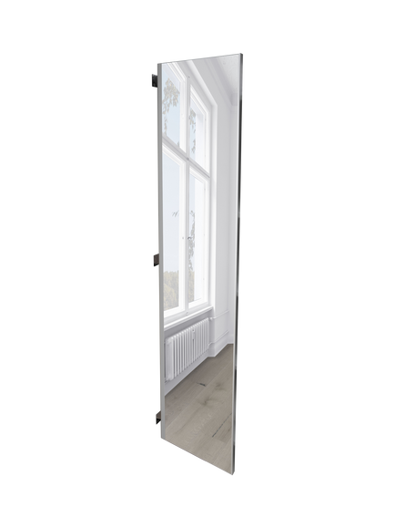 John Lewis Ascot/Newlyn Fold Out Full-Length Wardrobe Mirror, 173 x 36cm, Mirror