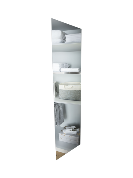 John Lewis Newlyn Wardrobe Door Full-Length Mirror, 173 x 36cm, Mirror