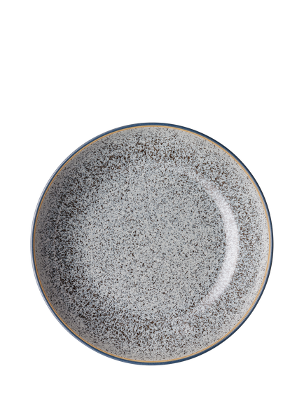 Denby Studio Grey Stoneware Pasta Bowl, 22cm - view 2, Grey